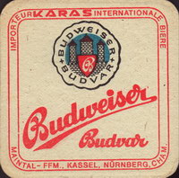 Beer coaster budvar-208