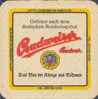 Beer coaster budvar-21