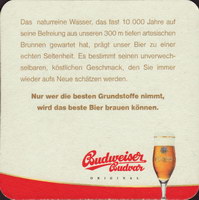 Beer coaster budvar-246-zadek