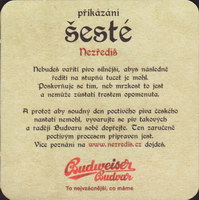 Beer coaster budvar-254-zadek