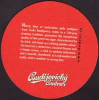 Beer coaster budvar-265-zadek-small