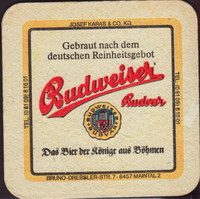 Beer coaster budvar-289