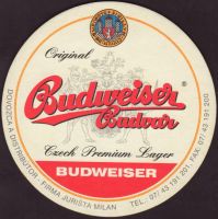 Beer coaster budvar-358-small
