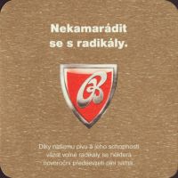 Beer coaster budvar-369-zadek