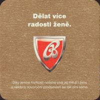 Beer coaster budvar-371-zadek