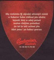 Beer coaster budvar-375-zadek
