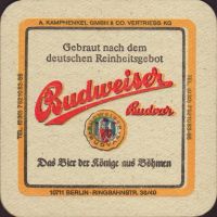 Beer coaster budvar-384