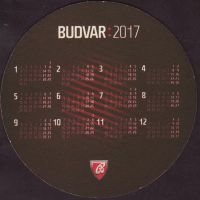 Beer coaster budvar-391-zadek