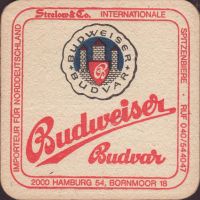 Beer coaster budvar-409