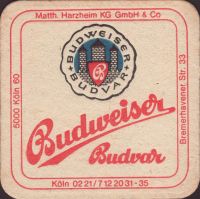 Beer coaster budvar-410