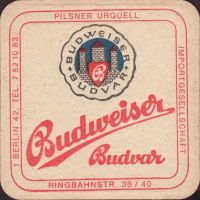 Beer coaster budvar-411