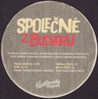 Beer coaster budvar-414-zadek