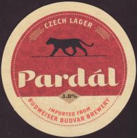 Beer coaster budvar-422
