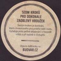 Beer coaster budvar-437-zadek