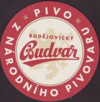 Pivní tácek budvar-438