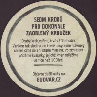 Beer coaster budvar-441-zadek