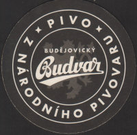 Pivní tácek budvar-458