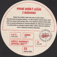 Beer coaster budvar-470-zadek-small