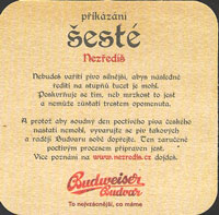Beer coaster budvar-48-zadek