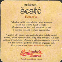 Beer coaster budvar-49-zadek