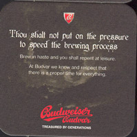 Beer coaster budvar-82-zadek