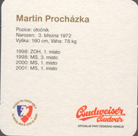 Beer coaster budvar-87-zadek