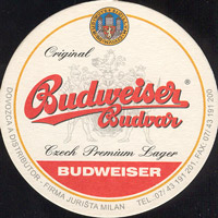 Beer coaster budvar-98