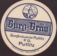 Pivní tácek burgbrauerei-putlitz-1