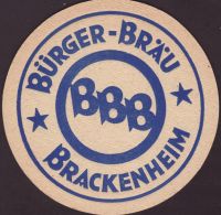 Beer coaster burgerbrau-brackenheim-1
