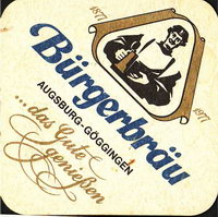 Beer coaster burgerbrau-goggingen-2-oboje-small