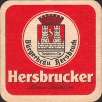 Beer coaster burgerbrau-hersbruck-8