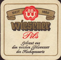 Beer coaster burgerliches-brauhaus-wiesen-1-zadek