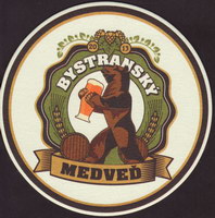 Beer coaster bystransky-medved-1