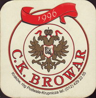 Beer coaster c-k-browar-3-oboje