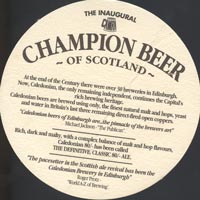 Beer coaster caledonian-1-zadek