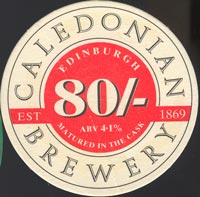 Pivní tácek caledonian-1