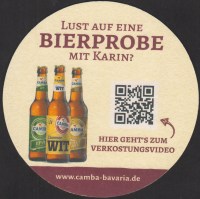 Beer coaster camba-bavaria-4-zadek