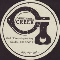 Beer coaster cannonball-creek-1-zadek-small