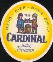 Pivní tácek cardinal-3