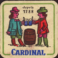 Pivní tácek cardinal-30-zadek