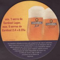 Pivní tácek cardinal-64-zadek