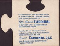 Beer coaster cardinal-72-zadek