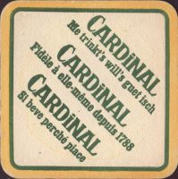 Beer coaster cardinal-89-zadek