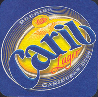 Beer coaster carib-2-oboje