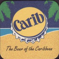 Beer coaster carib-6