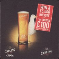 Beer coaster carling-coors-106