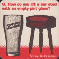 Beer coaster carling-coors-107-small