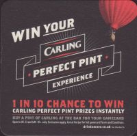 Beer coaster carling-coors-109-zadek