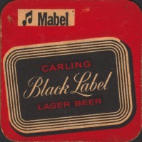 Beer coaster carling-coors-122-oboje