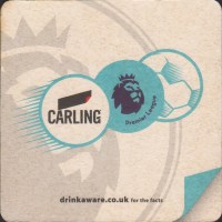 Beer coaster carling-coors-125-zadek